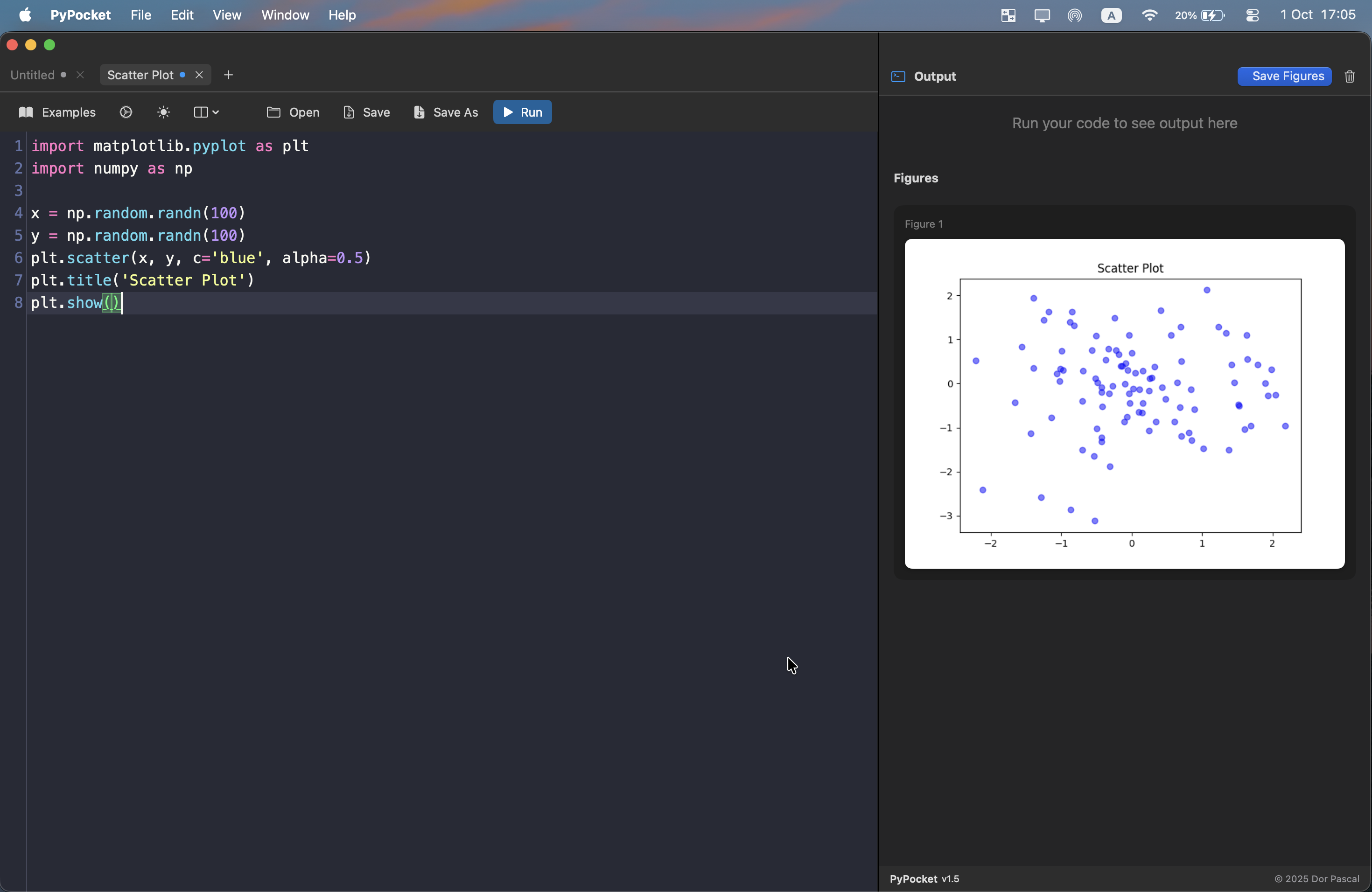 PyPocket Screenshot