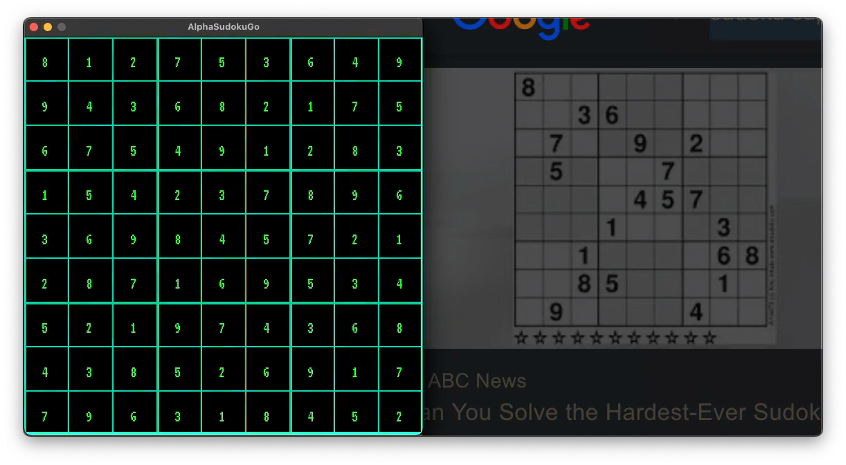 Sudoku puzzle