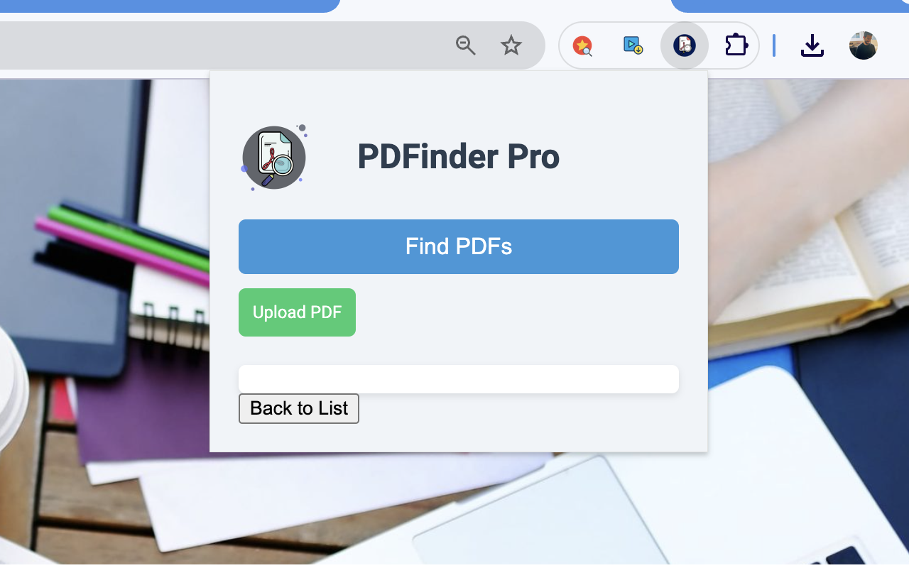 PDFinder Pro in action